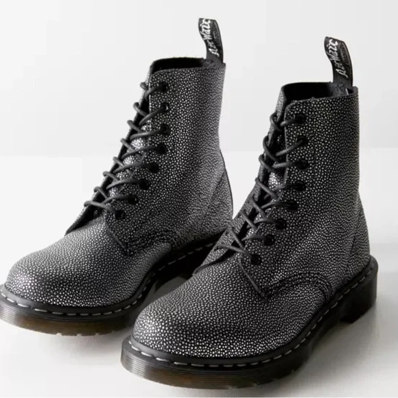 Dr. Martens Metallic Black Boots - Picture 2 of 10